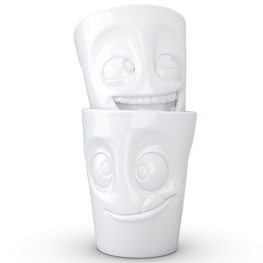 T01.29.01 Набор из 2 кружек tassen joking & tasty 350 мл белый Tassen by FIFTYEIGHT PRODUCTS  - Вид №4
