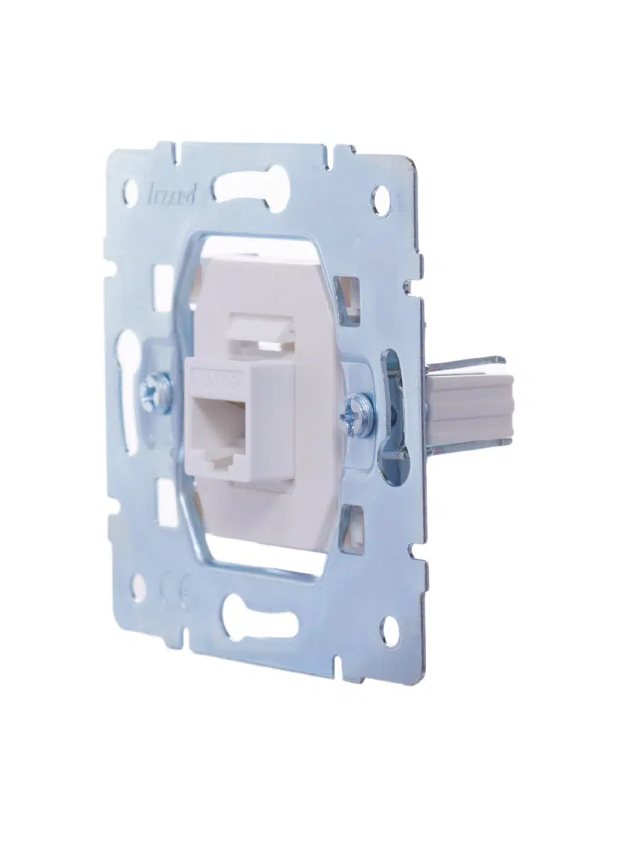 KARINA Розетка компьютерная Cat 6 кремовый LEZARD 707-0388-140 - Вид №6