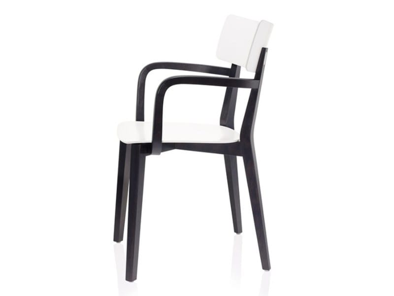 Деревянный стул с подлокотниками Brunner два ARCH-00140625 - Вид №1