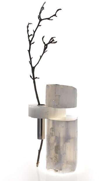 JCP UNIVERSE Круглый журнальный столик из селенита sun-id-1437403 - Вид №6