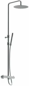 Rubinetteria Giulini Термостатический душевой набор с ручным душем с верхним душем Ego F8225wc-s-25x