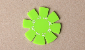 201-ins-009 Угловой шаблон 6 х 6 х 0.3 см Morrison