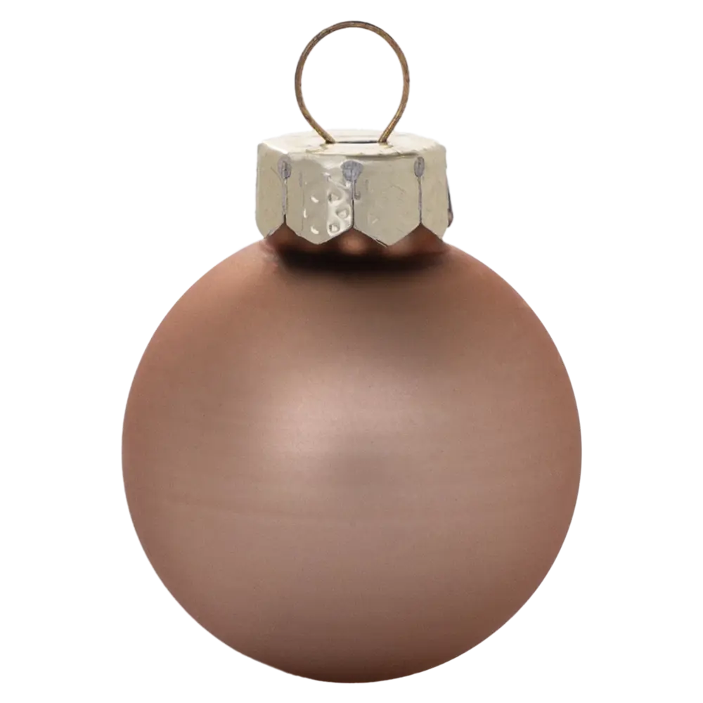 87036360 Набор новогодних шаров Christmas ø3 см цвет коричневый 20 шт. STLM-1413352 Santreyd  - Вид №4