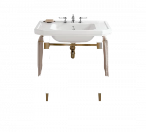 GH102035 Подвесная раковина настенная овальная Gentry Home  бронзовая