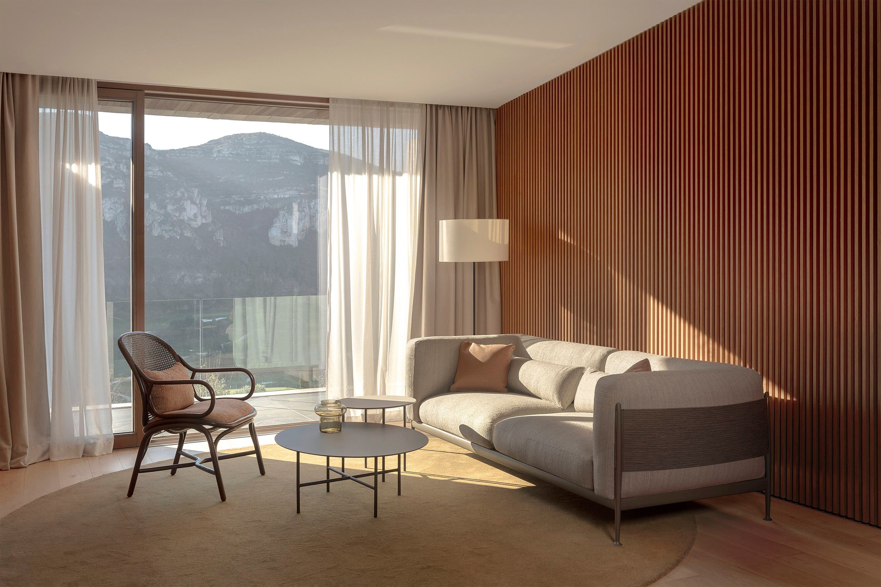 2-местный технический тканевый садовый диван EXPORMIM Obi ARCH-00104411 - Вид №1