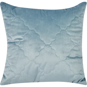 Подушка Ромб 50x50 см цвет серо-голубой