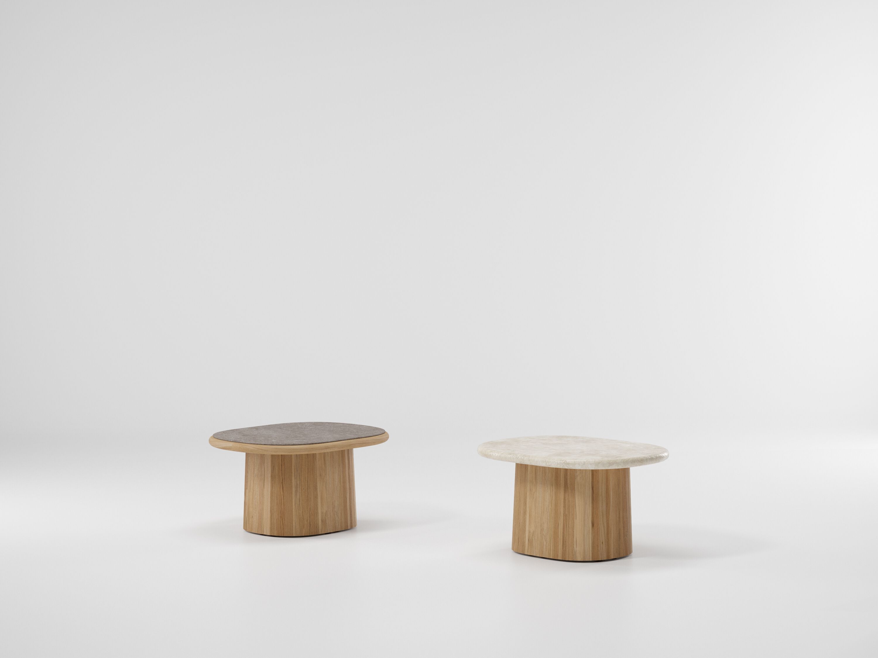 Овальный журнальный столик Kettal круглый ARCH-00061964 - Вид №1