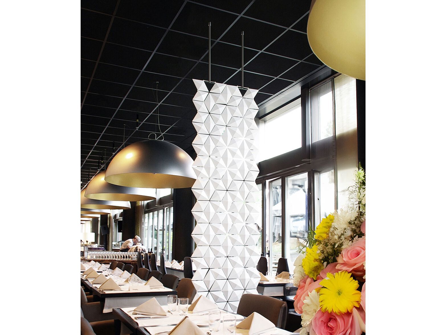 Подвесная перегородка bloomming FACET 68x246cm bianco ARCH-00053139