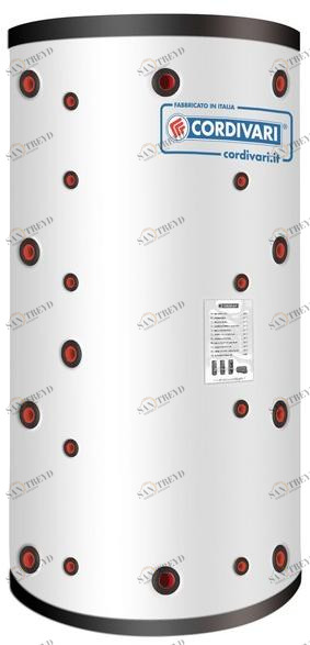 CORDIVARI Накопление с гофрированным теплообменником для бытовой воды Termoidraulica sun-id-1499307