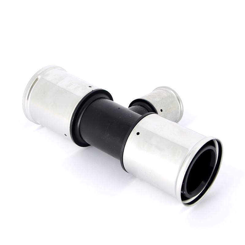 Тройник пресс PVDF HENCO 63х40х63 10PK634063 - Вид №2