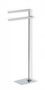 DI19(08) Stil Haus Diana, стойка: 2 полотенцедержателя, цвет хром
