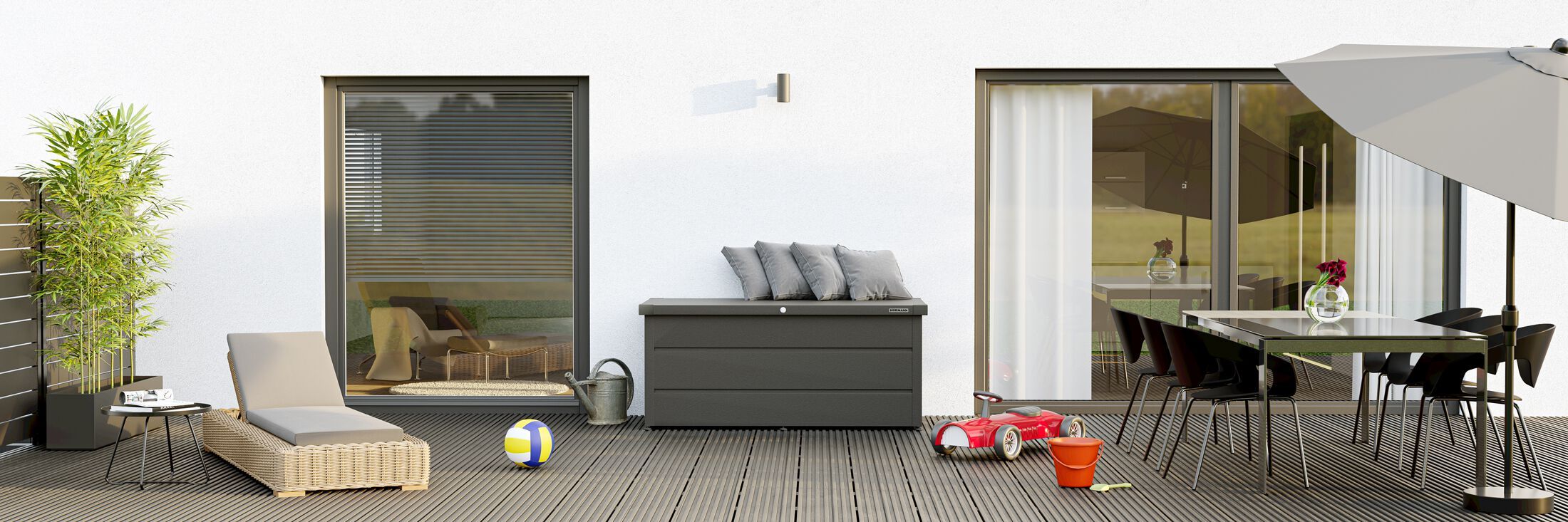 Садовая коробка из оцинкованного листа HÖRMANN ITALIA JUNO ARCH-00074052 - Вид №2