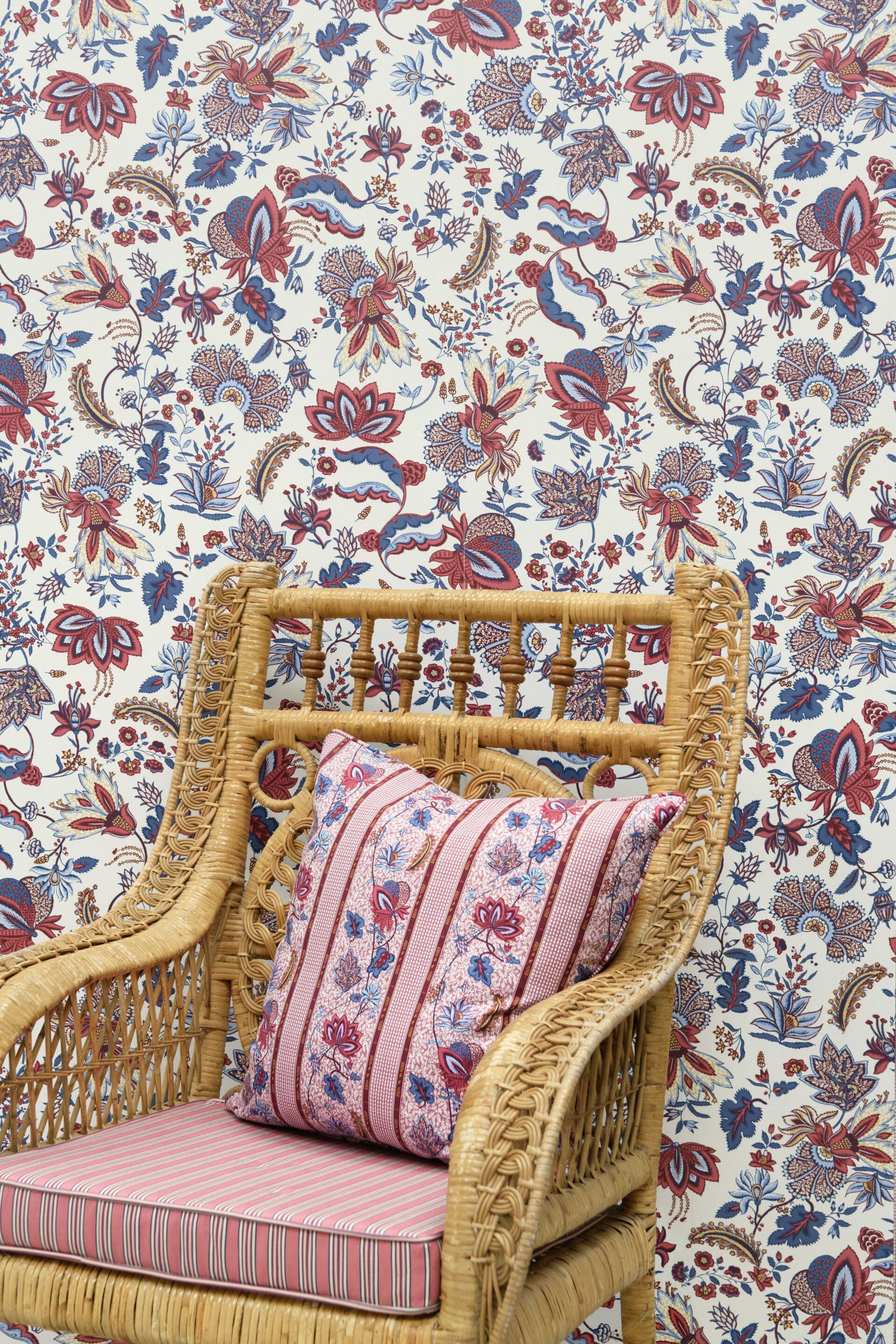 Цветочные узоры нетканые обои LELIEVRE Quenin-Belle Époque ARCH-00113395 - Вид №7