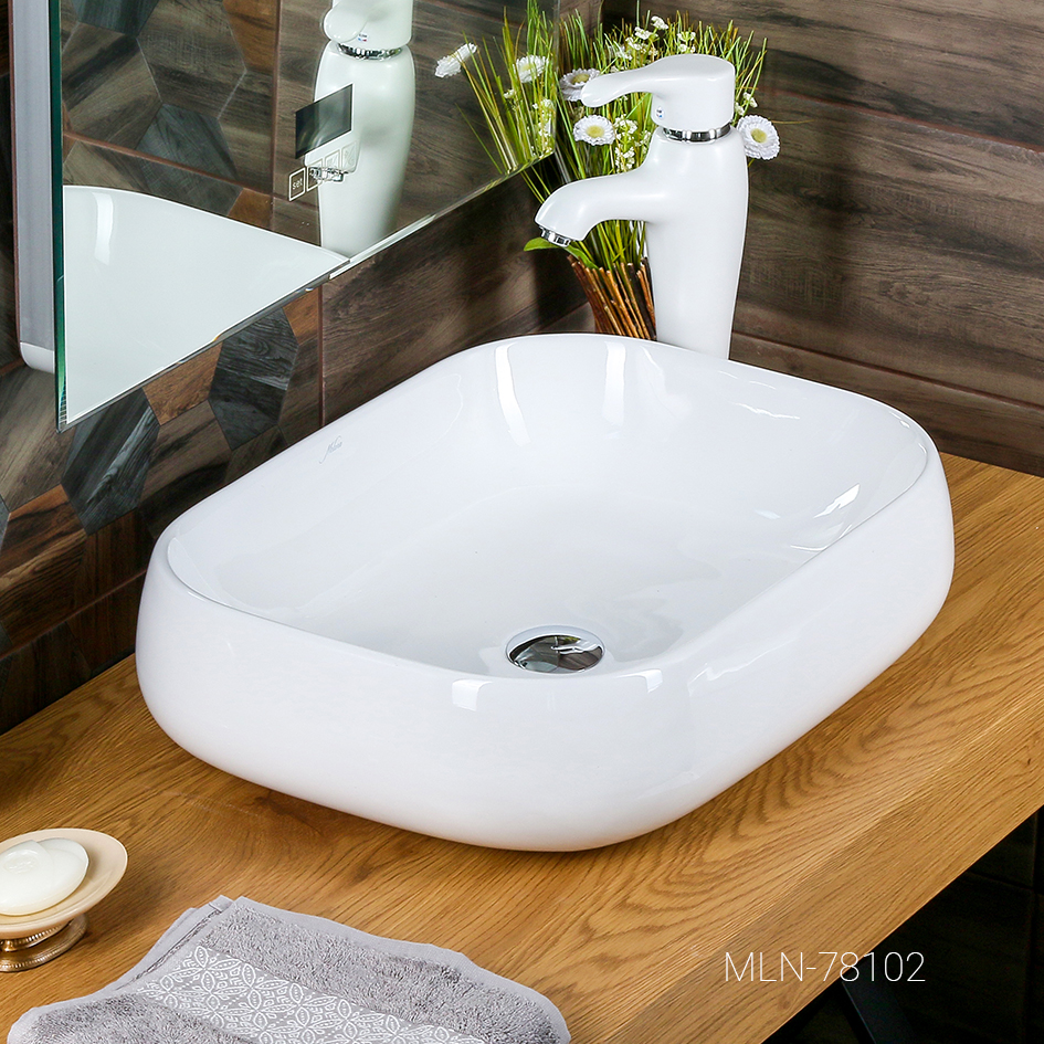 Накладная раковина melana mln-78102 78102-805