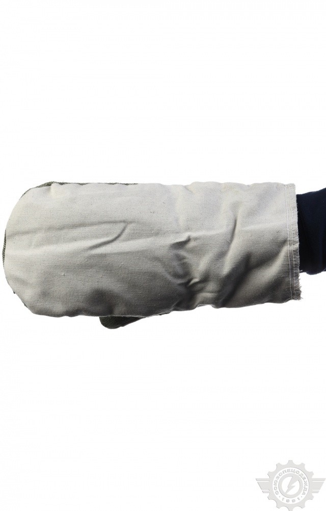 58765 Рукавицы утепленные с брезентовым наладонником  Средства защиты рук  размер Спецодежда  - Вид №2