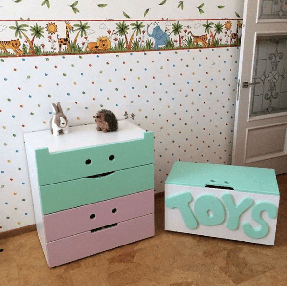 Ящик для игрушек "Задира Денни" МАНДАРИН ЧУДИКИ 178779 Розовый Santreyd  - Вид №5