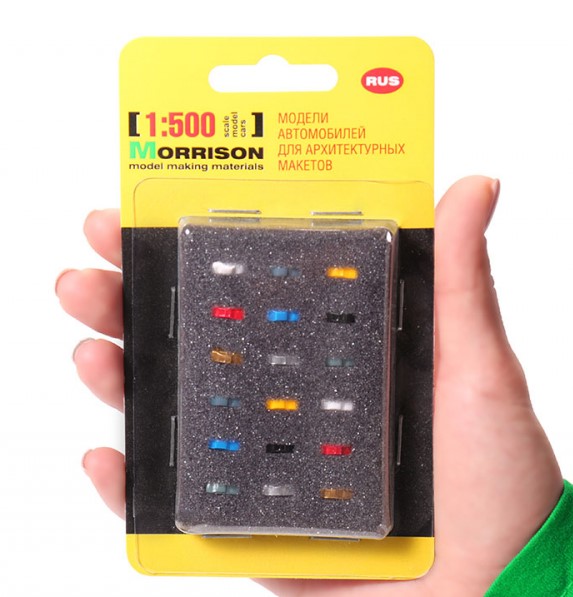 1/500 Модели авто для макета №500 18 шт. 020-АМ-006 Morrison 