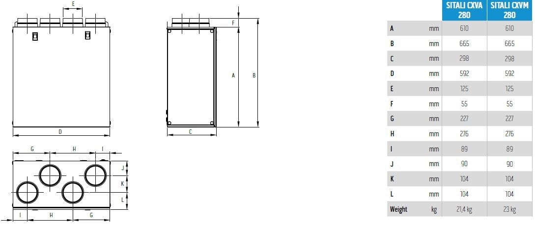 Система принудительной механической вентиляции OLIMPIA SPLENDID контролируемая механическая вентиляция ARCH-00078590 - Вид №4