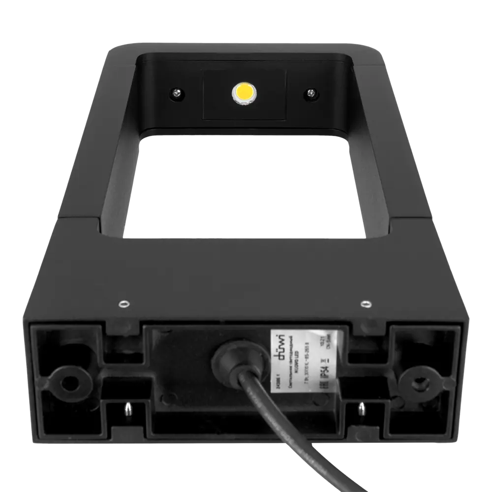 Столб уличный светодиодный Duwi Nuovo LED 30 см теплый белый свет цвет черный STLM-2084359 - Вид №4