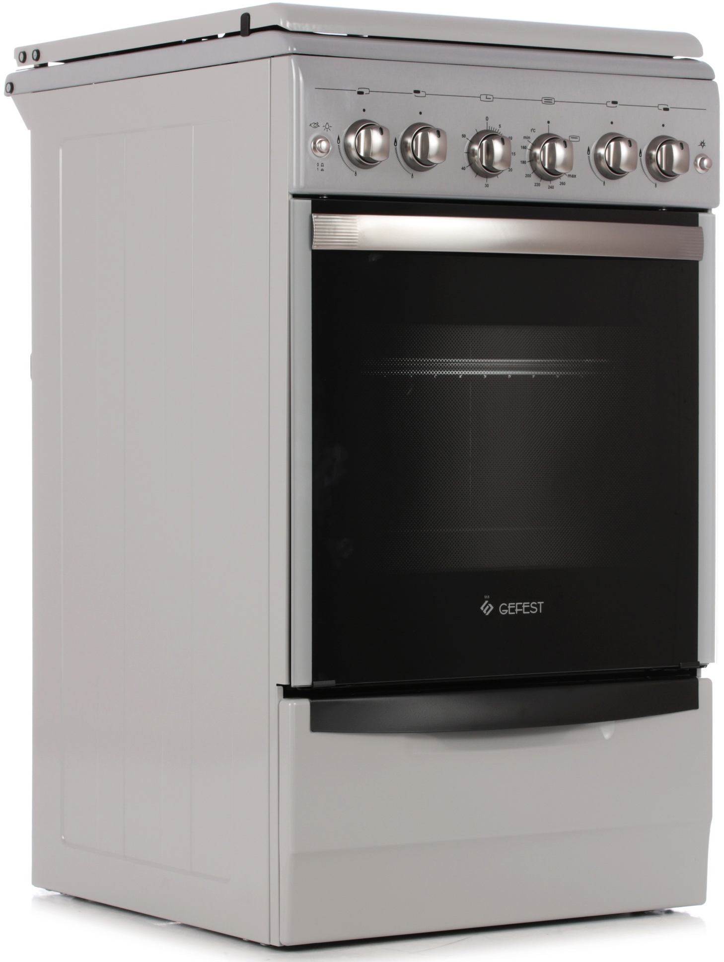 1089289 Газовая плита Gefest 5100-02 0068 серебристый STDN-0100805 - Вид №1