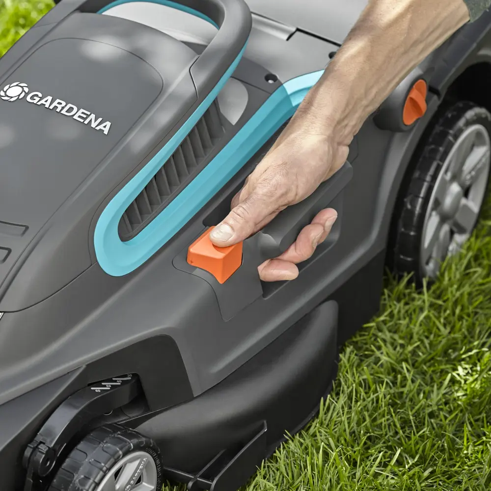 Газонокосилка электрическая Gardena PowerMax 1600/37 1600 Вт 37 см 14477459 STLM-2077132  - Вид №9