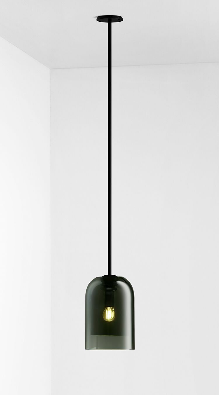 Подвесной светильник из стали и стекла Articolo Studios Lumi ARCH-00092123 - Вид №2