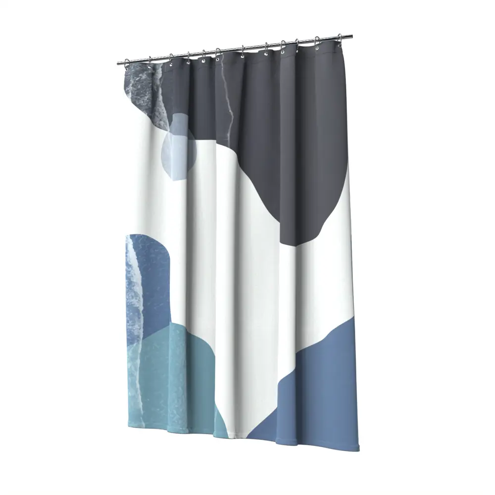 Штора для душа LEMER Arborea - водонепроницаемая защита 180×200 см 89384979 STLM-1574233 - Вид №1