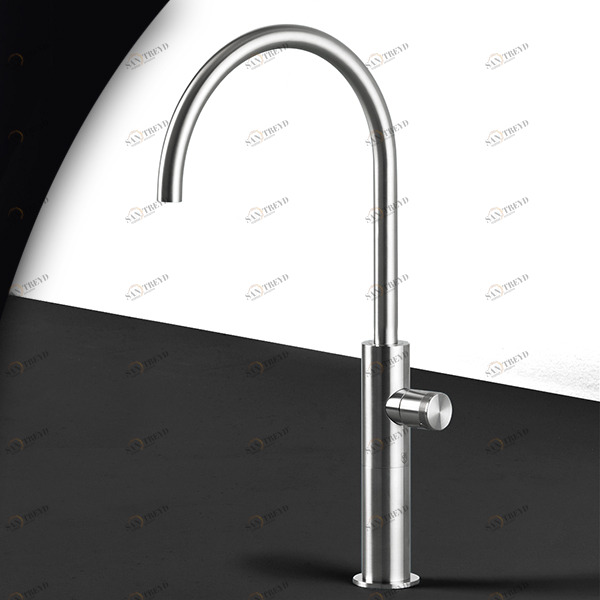 Смеситель для раковины HIRO HIR4S серебристый матовый Radomonte