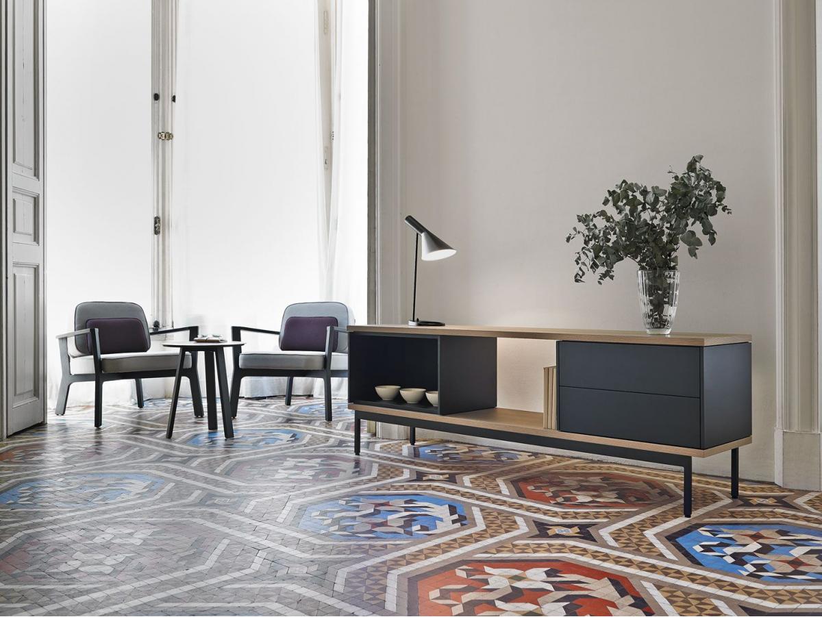 004563 Тумба под TV Punt Mobles Slats Santreyd  - Вид №2