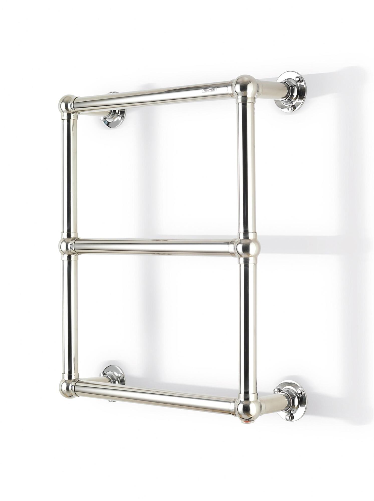 Полотенцесушитель Hammam URANUS Stainless steel  комбинированный; электрический или водяной Сталь  - Вид №47