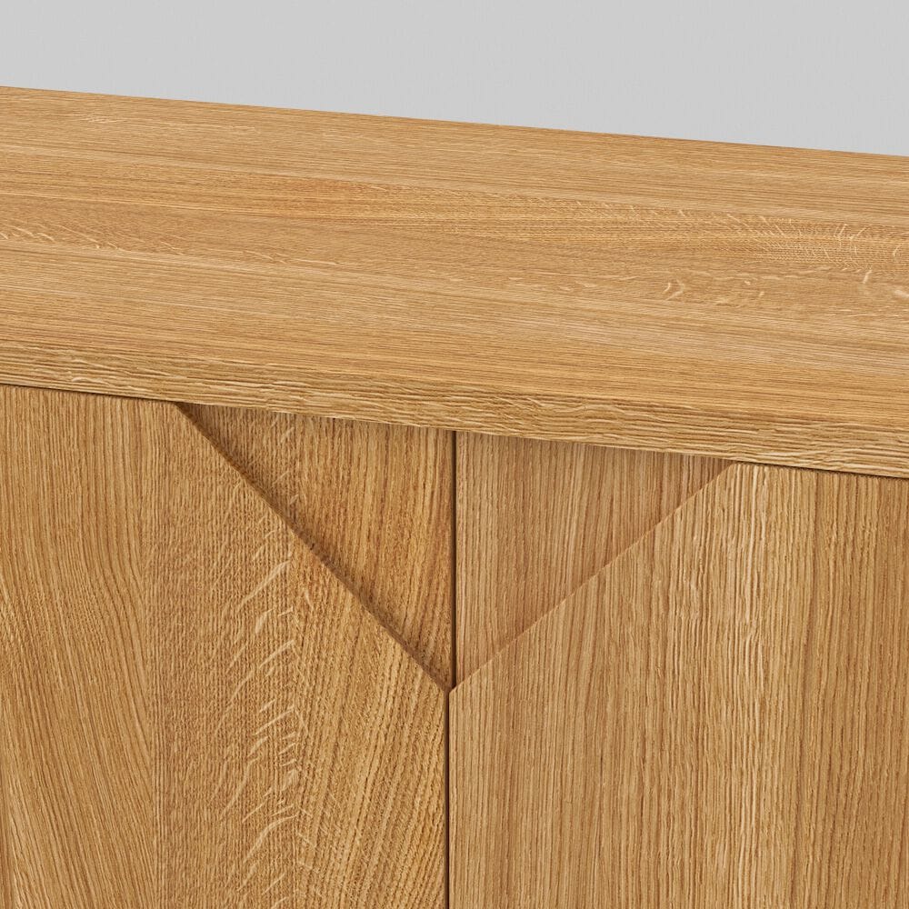 Шкаф для телевизора из массива дерева с распашными дверцами Vitamin Design PYRA K9 ARCH-00060381 - Вид №2