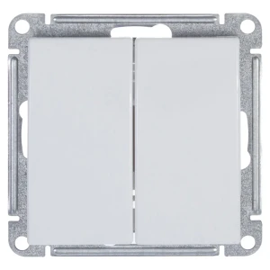 Systeme Electric W59 - двухклавишный выключатель для управления освещением 18799009