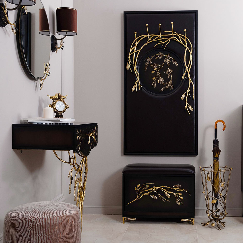 15015,11628 Прихожая Oliva Branch Каштан BOGACHO 4627196597457, 4627196597495