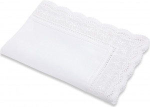 10645789 Weissfee Набор салфеток Weissfee "Палома" 54х38см, 6шт, (белый, кружево) Ткань