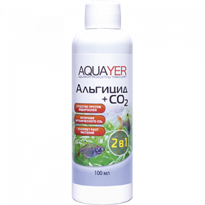 ПР0056011 Удобрение Альгицид+СО2 100мл AQUAYER