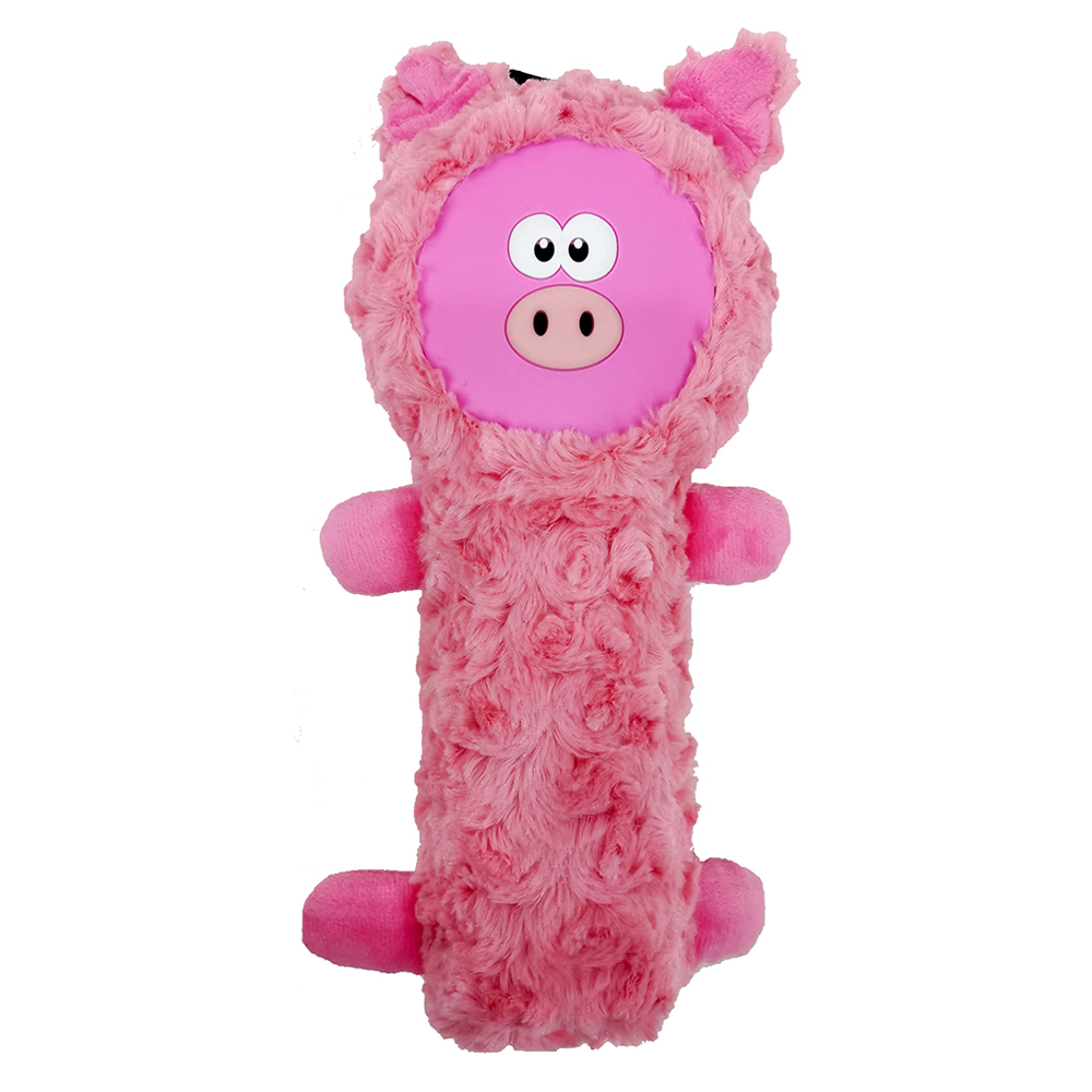 ПР0057127 Игрушка для собак Critterz Поросенок с хрустящим туловищем плюш 29см CHOMPER 