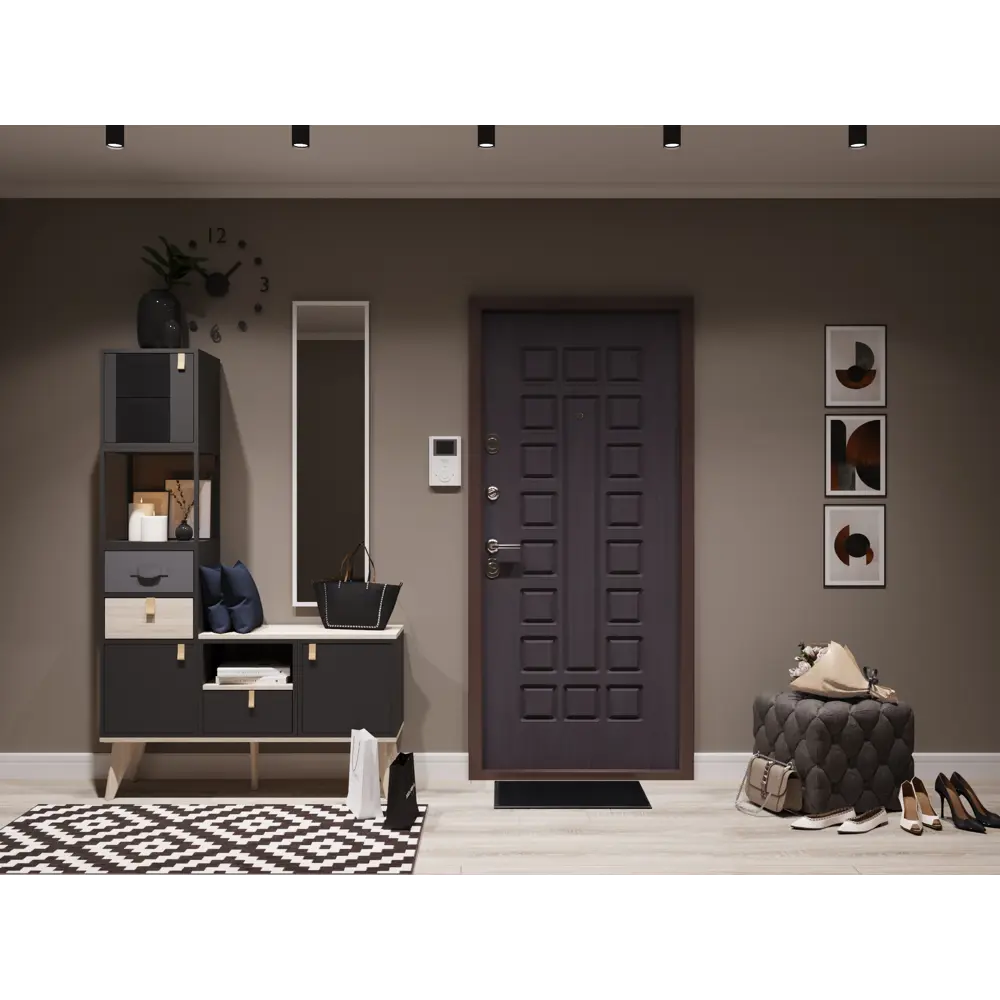 KONSENSA Органайзер для хранения графитовый 15×31×31 см 89387978 STLM-1563405 - Вид №4