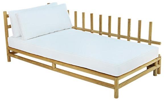 cbdesign Садовая кушетка из тика Woo system Tj 328b - Вид №1