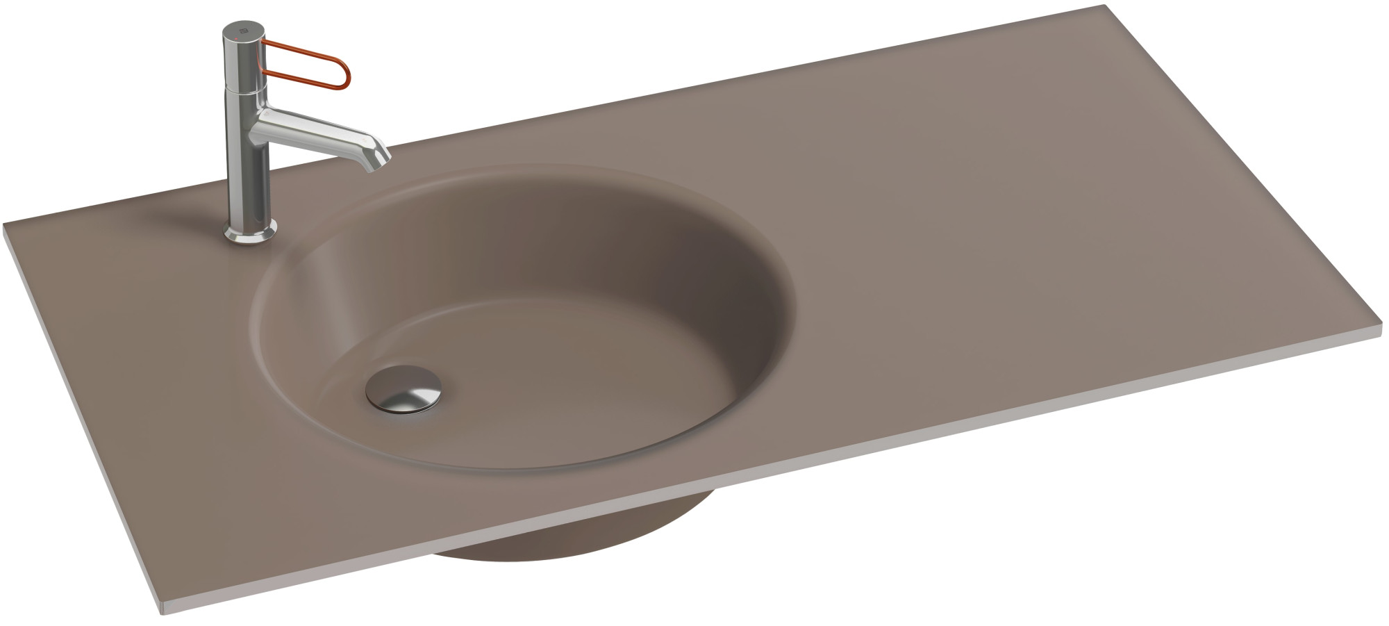 EB2564-DE3 Верхняя часть туалетного столика 101 см JACOB DELAFON ODÉON RIVE GAUCHE ODEON RIVE GAUCHE