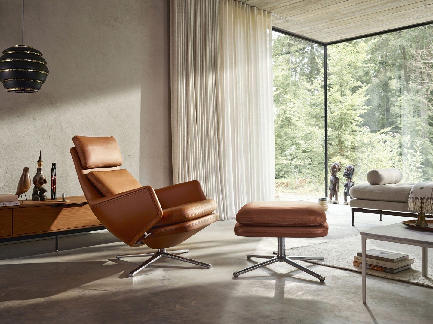 Мягкая подставка для ног VITRA Grand Relax ARCH-00087365 - Вид №15