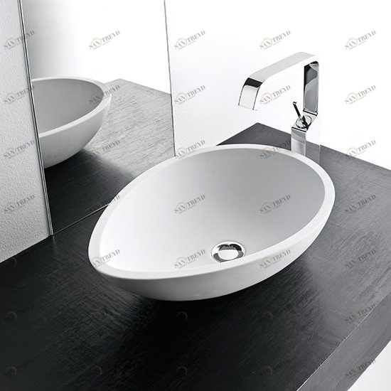 SM12 Накладная раковина на столешницу  овальная Mastella 