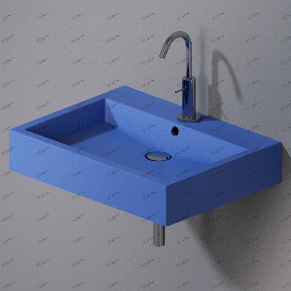 L267140 Подвесная раковина настенная прямоугольная A. e T. Italia Tank AeT ITALIA