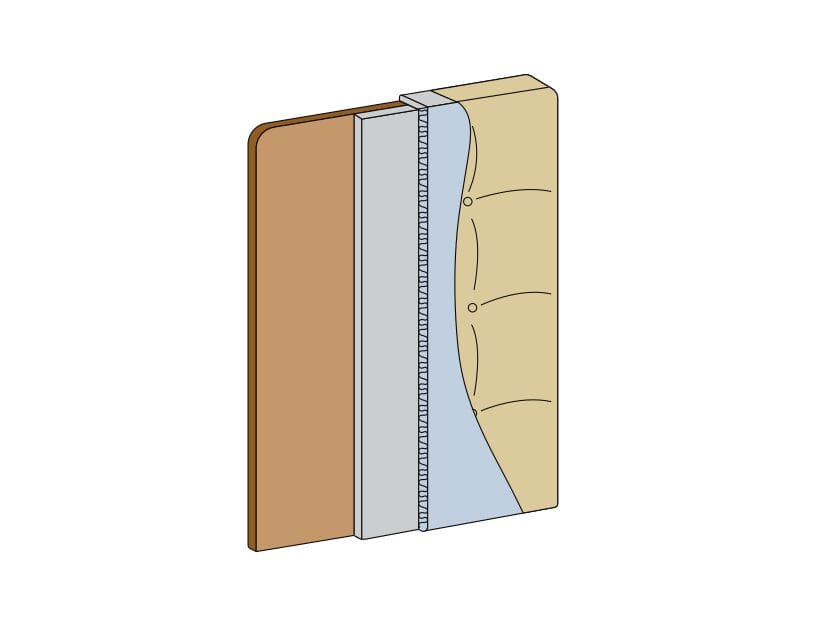 Изголовье из ткани с мягкой обивкой FIB21 Matlux Hotel ARCH-00027892 - Вид №1