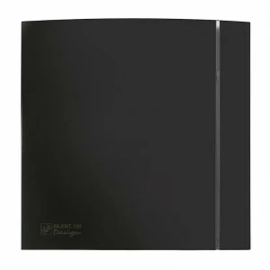 Накладной вентилятор Soler Palau SILENT-100 CHZ BLACK DESIGN 4C