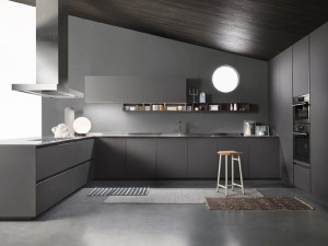 Кухня с полуостровом