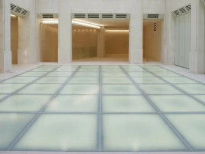 SVF Противопожарный пол из нержавеющей стали и стекла Acierflam Acierflam-pv