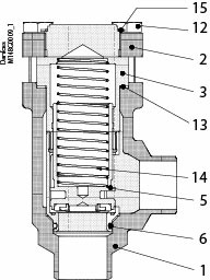 Danfoss CHV-X — обратные клапаны Клапан обратный CHV-X 100 G STR 147X5356  - Вид №7