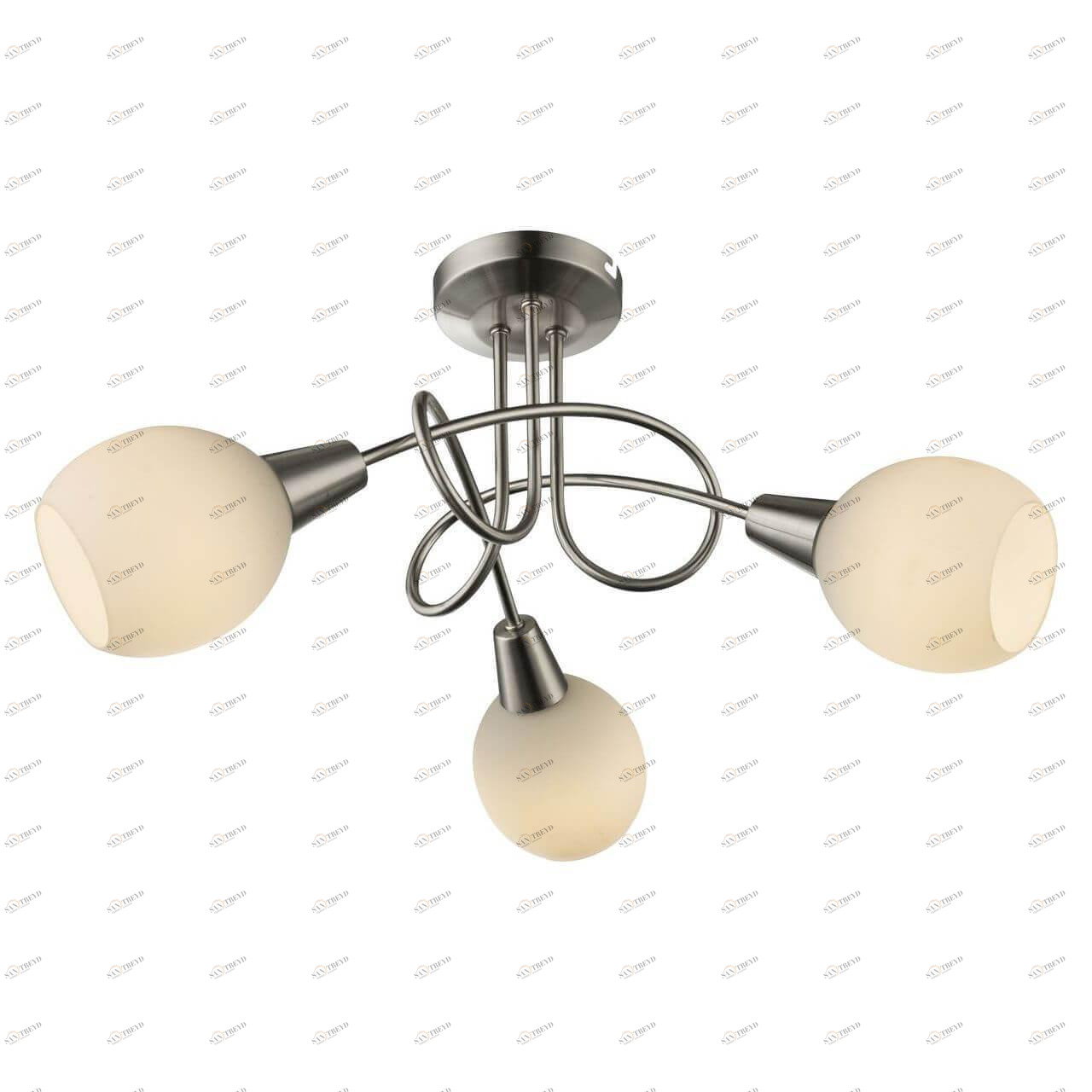 Потолочная светодиодная люстра Globo Elliott 54351-3RGB GLOBO ДИЗАЙНЕРСКИЕ, ELLIOTT RGB 00-3888571 Белый Ceramica Globo 