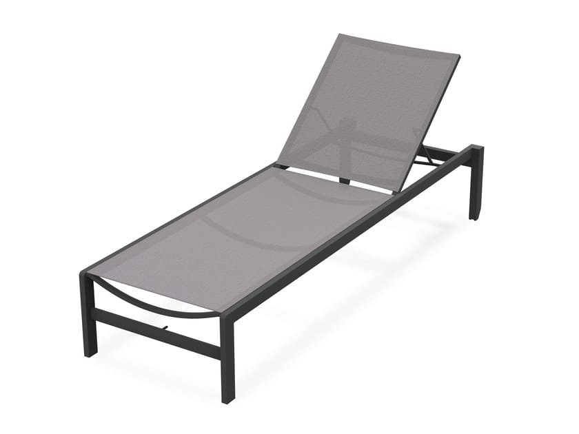 Садовая кровать с откидной спинкой из текстилена Jati Kebon Sylt ARCH-00070359