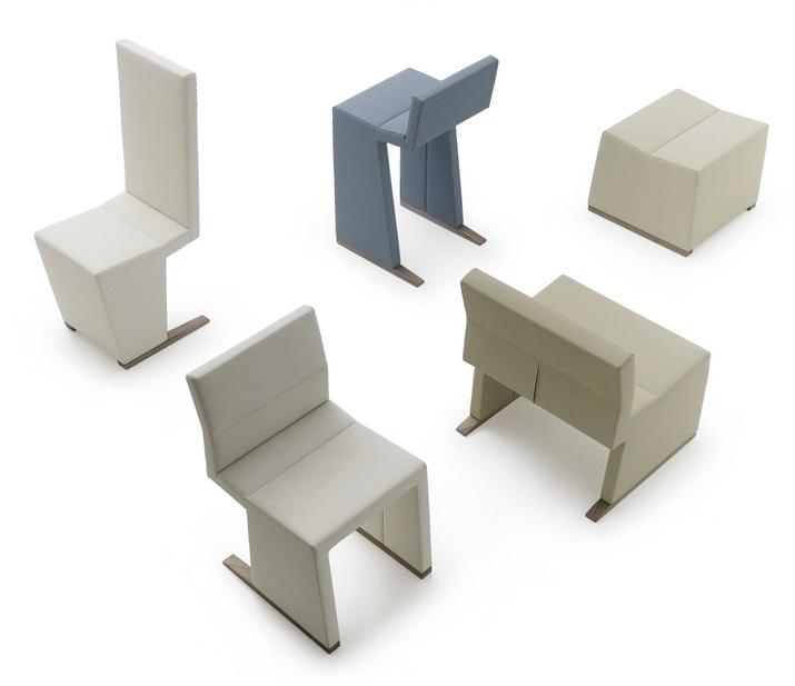 Billiani Санное кресло с кожаной обивкой Inka wood sun-id-1468214 - Вид №2